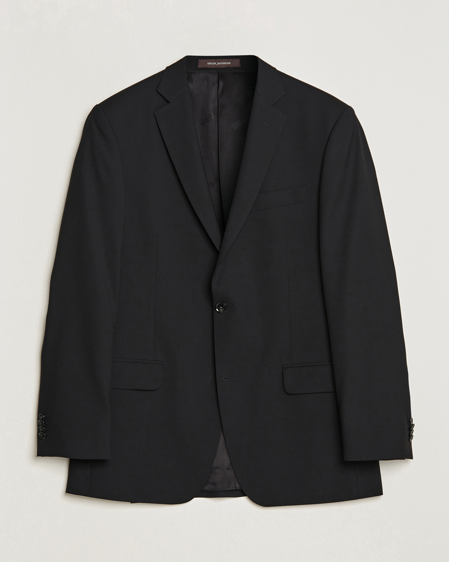 Herren | Sakkos | Oscar Jacobson | Joel Wool Blazer Black