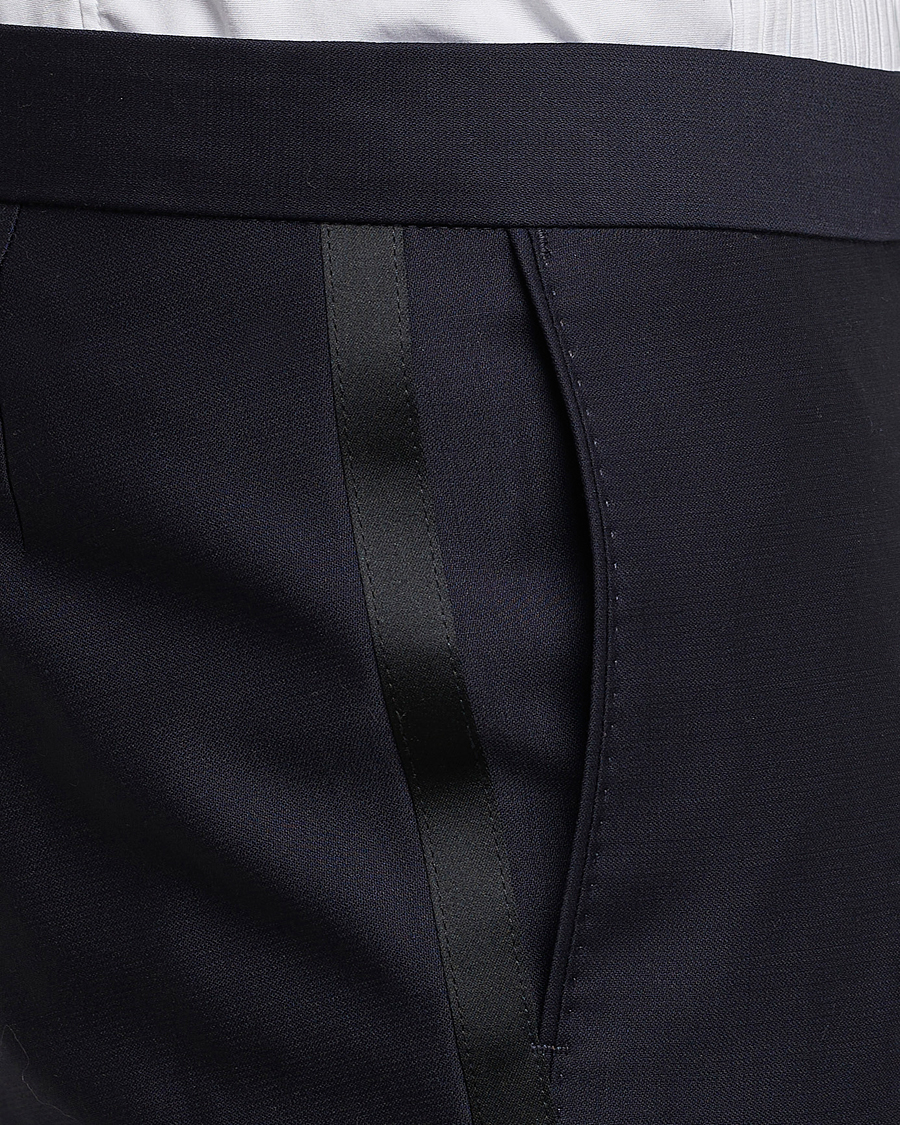 Herren | Hosen | Oscar Jacobson | Duke Wool Trousers Navy