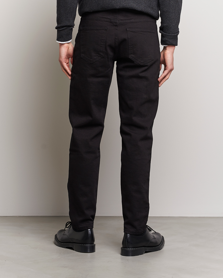 Herren | Jeans | Oscar Jacobson | Karl Cotton Stretch Jeans Black