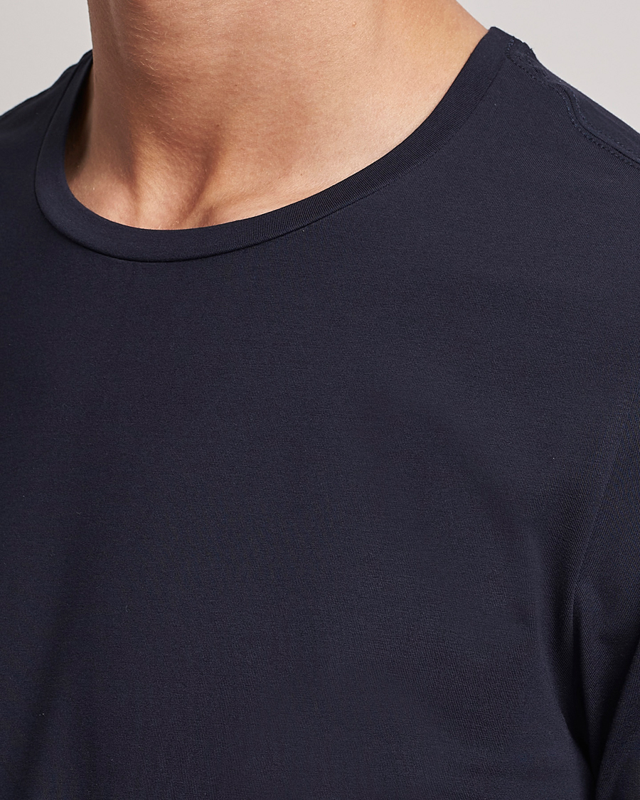 Herren | T-Shirts | Oscar Jacobson | Kyran Cotton T-shirt S-S Navy