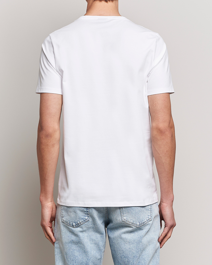 Herren | T-Shirts | Oscar Jacobson | Kyran Cotton T-shirt S-S White
