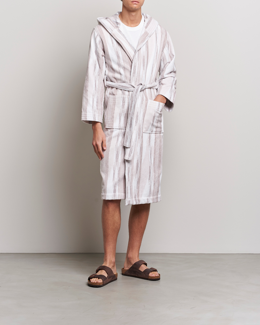 Herren | Schlafanzüge & Bademäntel | Missoni Home | Clint Bathrobe Beige/White
