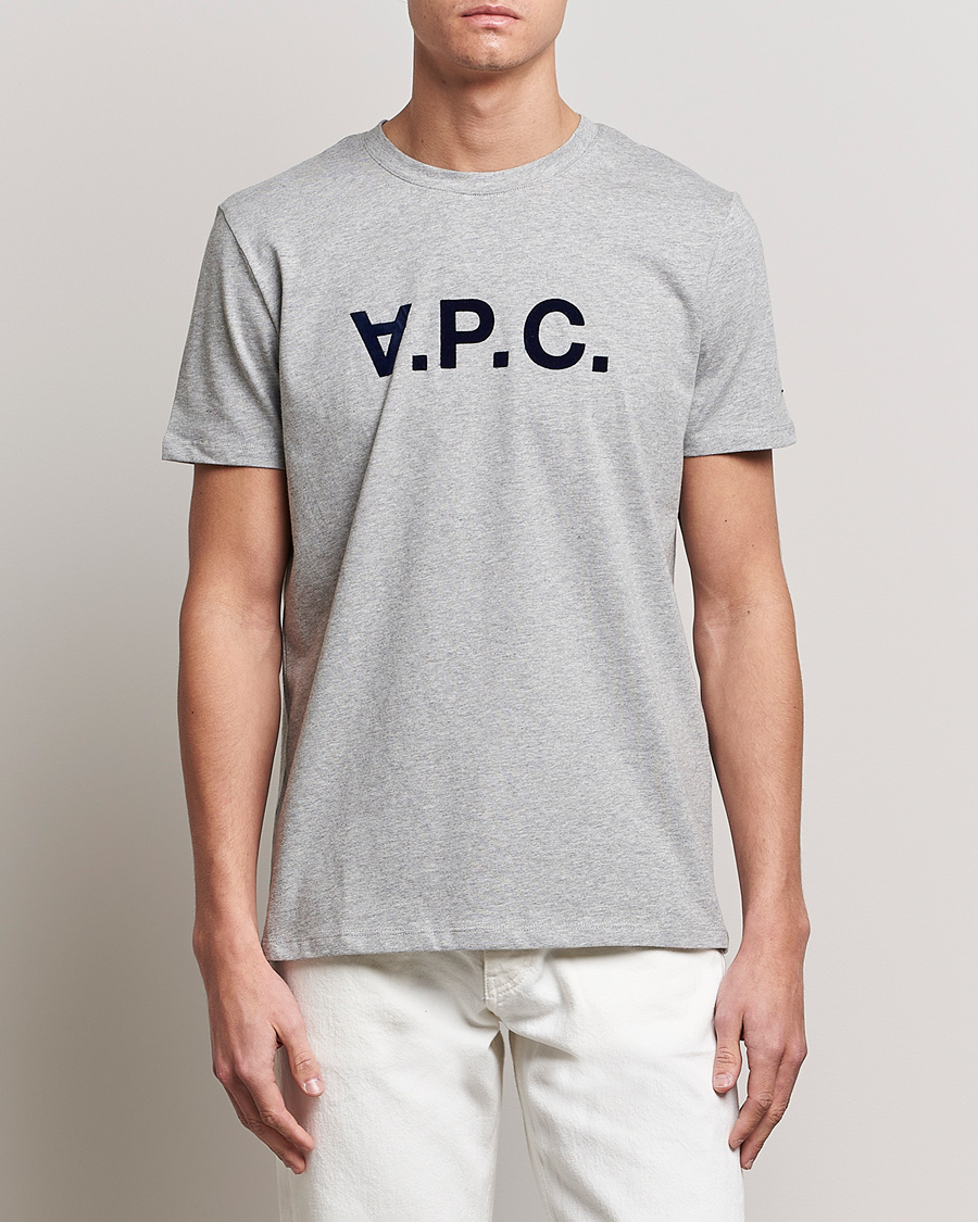 Men | T-Shirts | A.P.C. | VPC T-Shirt Grey Heather