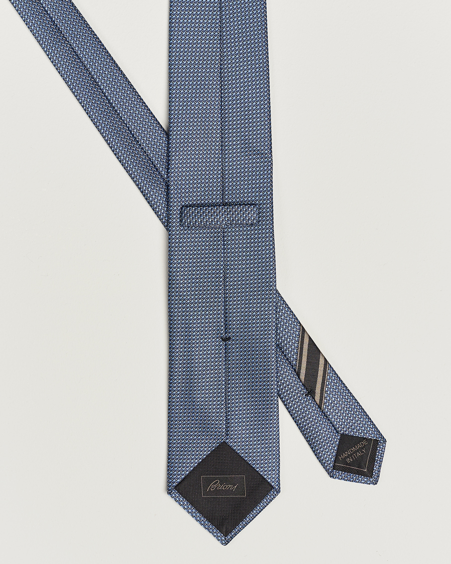 Herren | Brioni Jacquard Silk Tie Light Blue | Brioni | Jacquard Silk Tie Light Blue