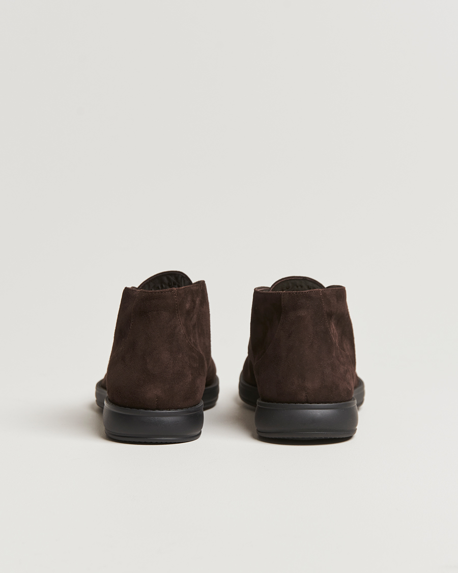 Herren | Brioni Desert Boot Dark Brown Nubuck | Brioni | Desert Boot Dark Brown Nubuck