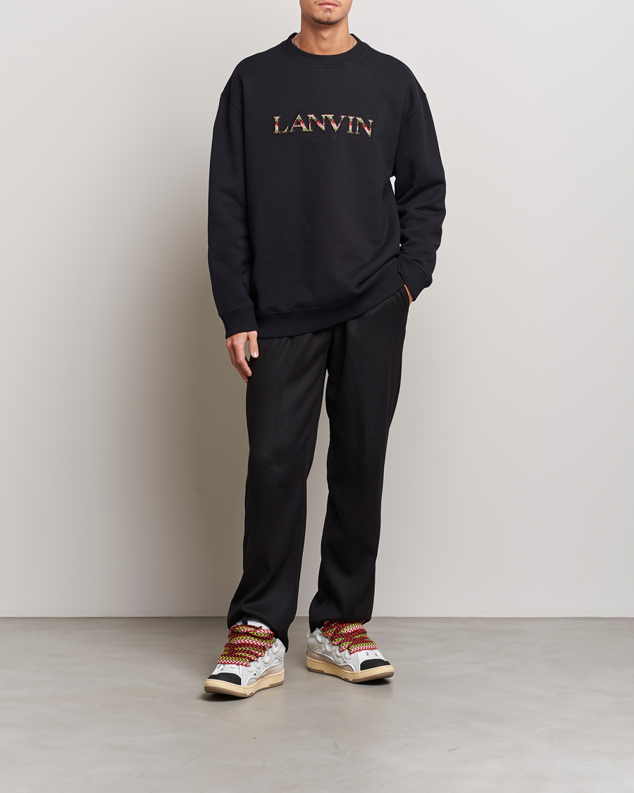 Herren | Pullover | Lanvin | Curb Logo Sweatshirt Black