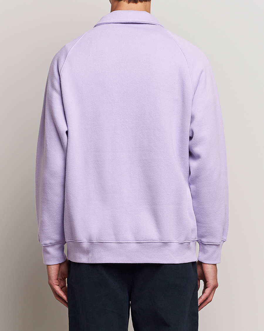 Herren | Pullover | NN07 | Carlo Half Zip Purple Rose