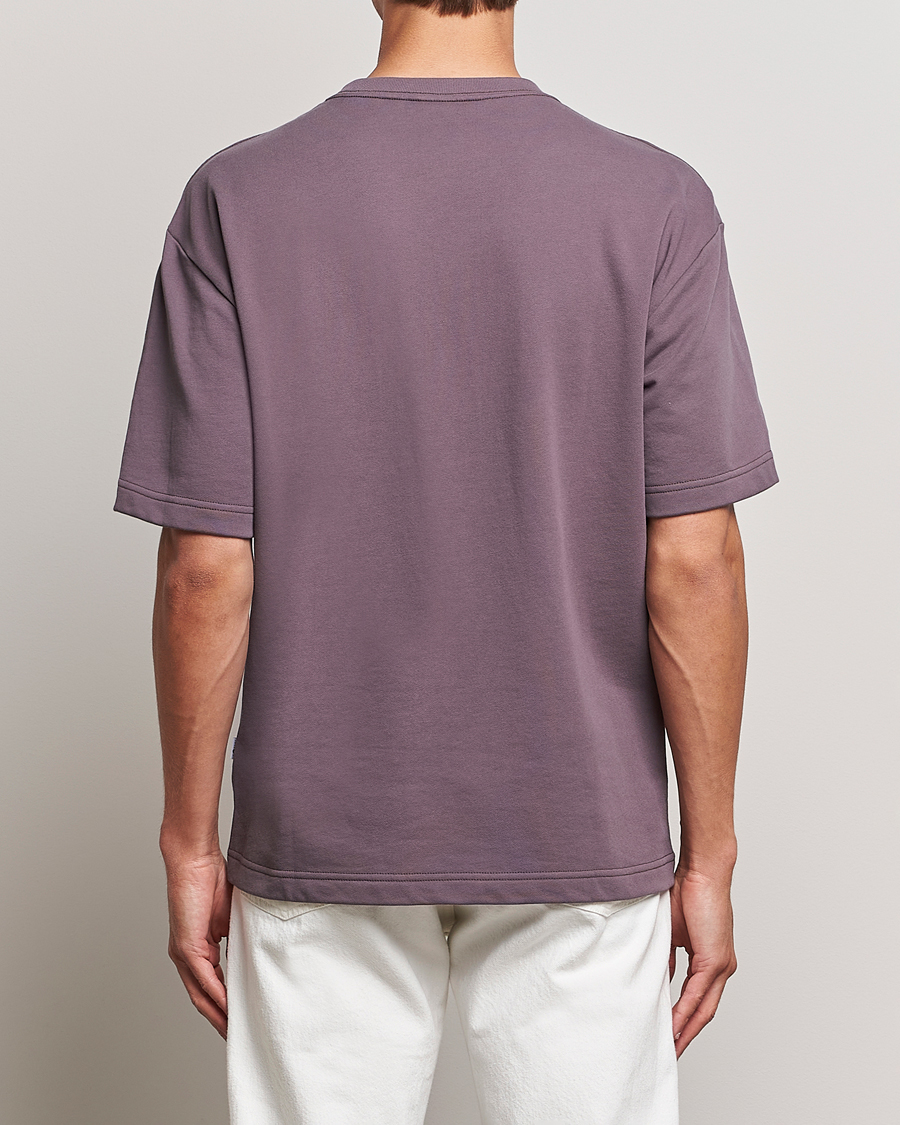 Herren | T-Shirts | NN07 | Alan Heavy T-Shirt Purple Brown