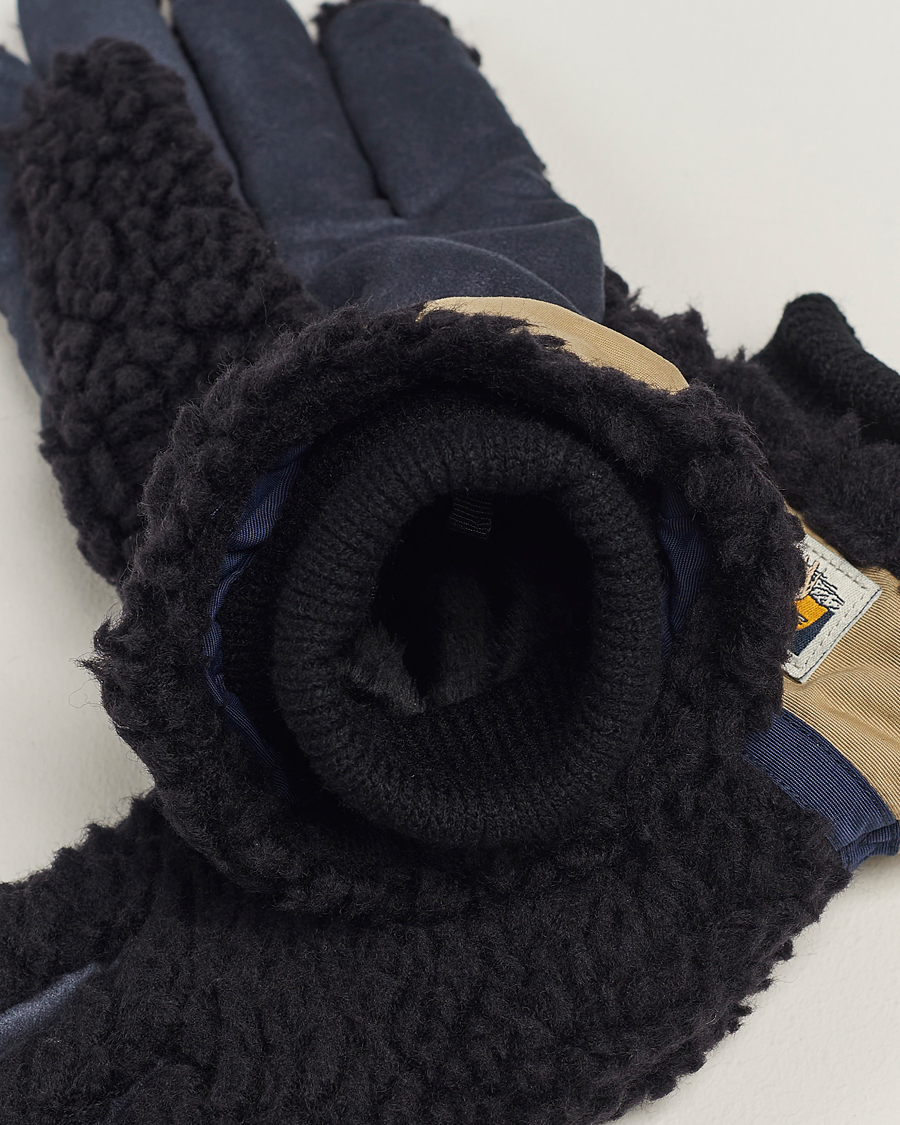 Herren | Accessoires | Elmer by Swany | Sota Wool Teddy Gloves Black