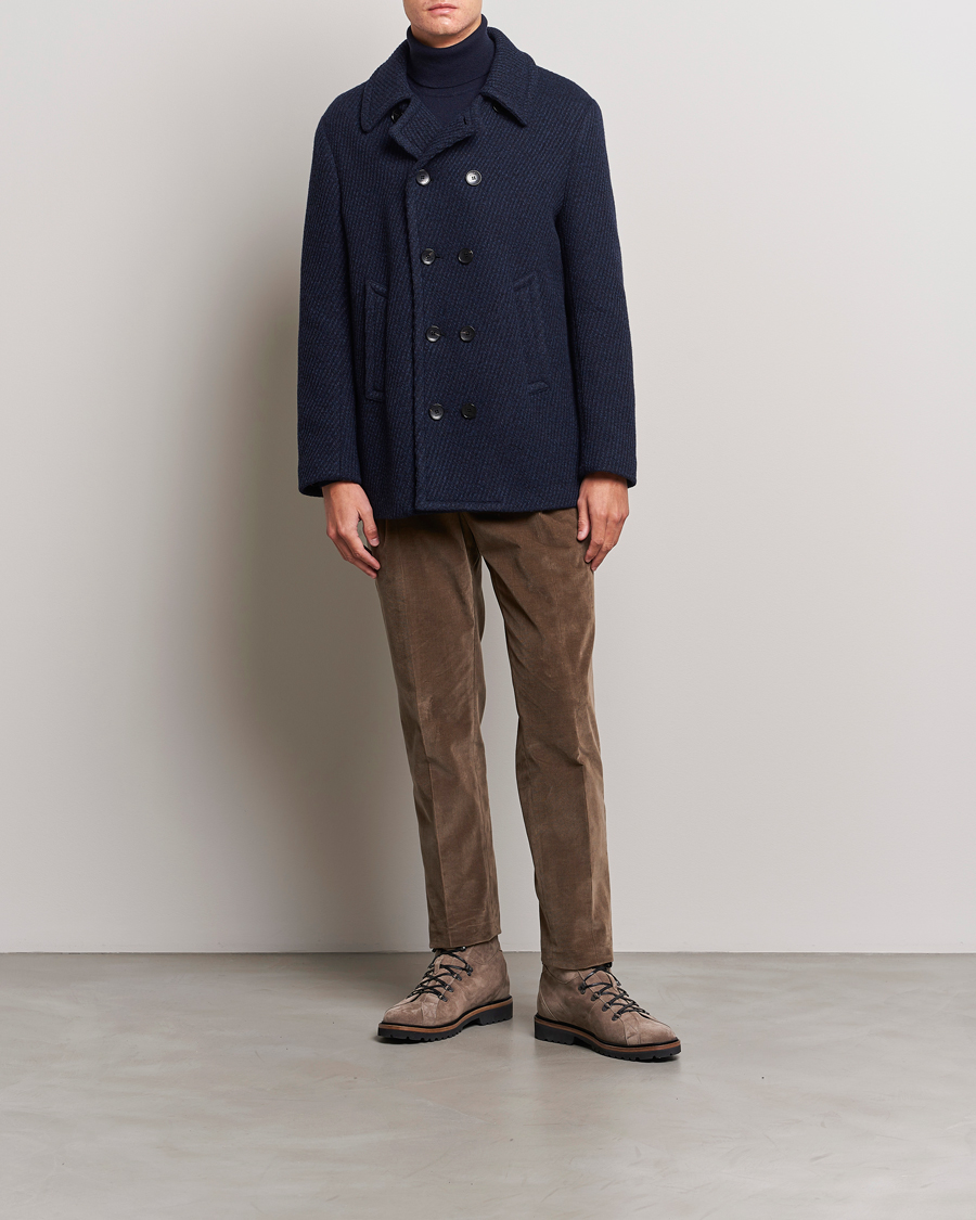 Herren | Jacken | Etro | Wool Peacoat Navy