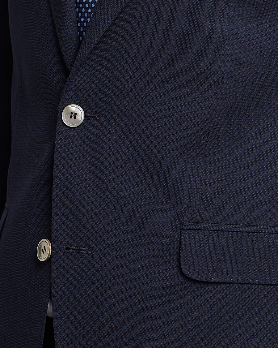 Herren | Sakkos | Oscar Jacobson | Ego Wool Blazer Blue