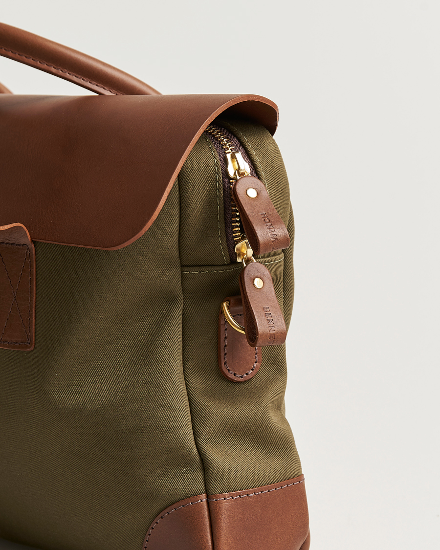 Herren | Taschen | Bennett Winch | Canvas Briefcase Olive