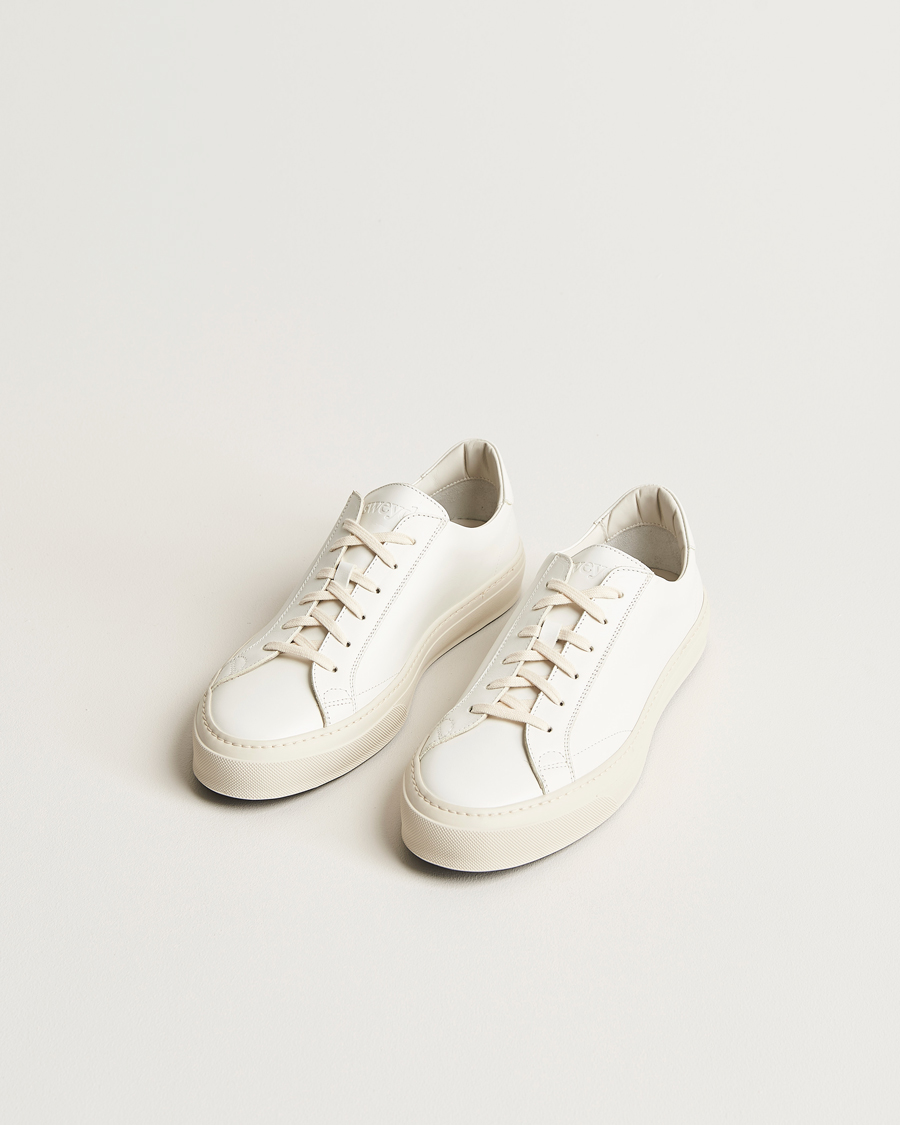 Herren | Schuhe | Sweyd | Base Leather Sneaker White