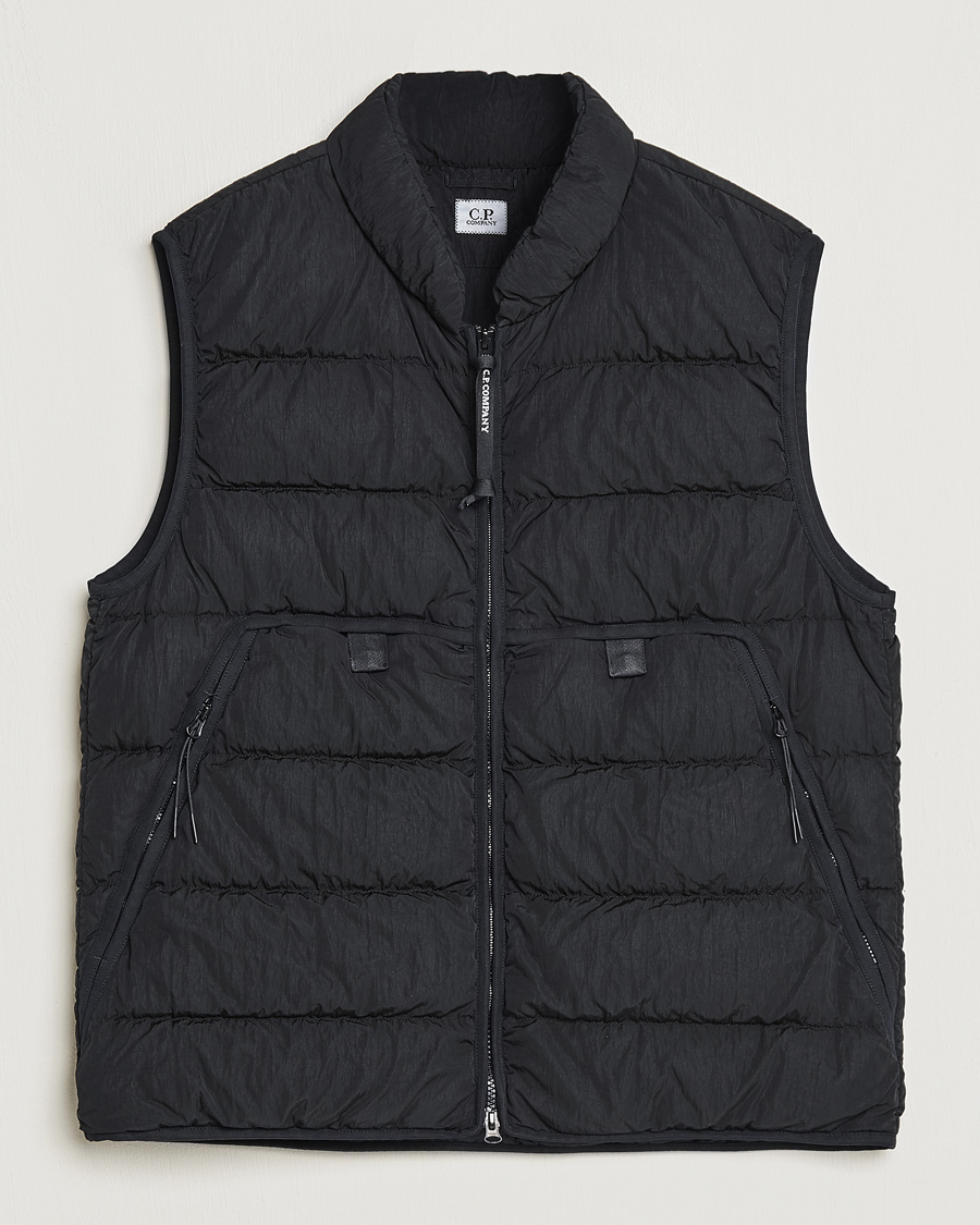 Herren | Jacken | C.P. Company | Eco-Chrome R Lightweight Down Vest Black