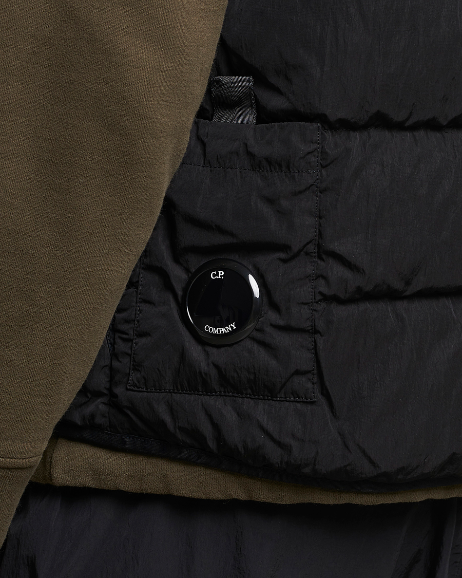 Herren | Jacken | C.P. Company | Eco-Chrome R Lightweight Down Vest Black