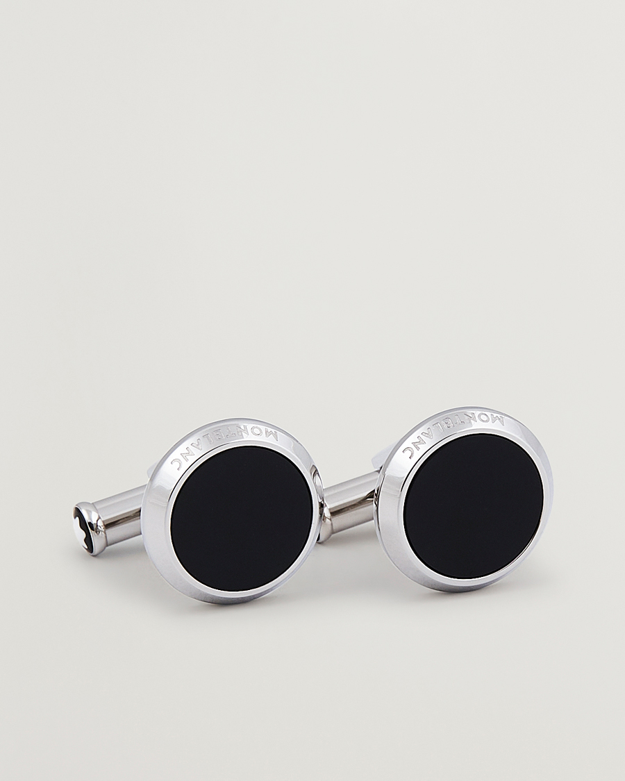 Herren | Manschettenknöpfe | Montblanc | Meisterstück Steel Cufflinks Black Onyx