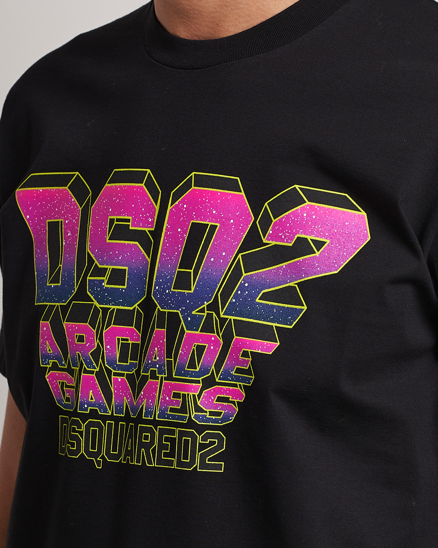 Herren | T-Shirts | Dsquared2 | Cool Fit Logo Tee Black