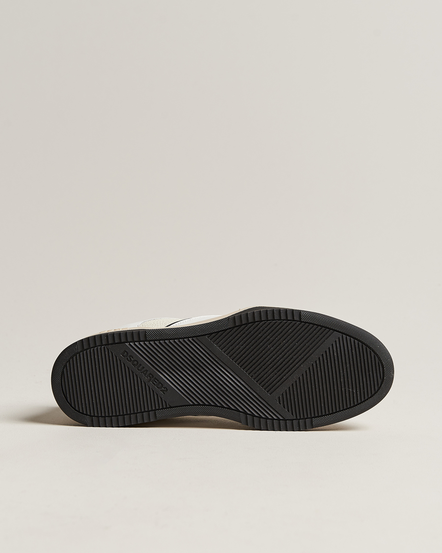 Herren | Dsquared2 Spiker Sneaker White/Black | Dsquared2 | Spiker Sneaker White/Black