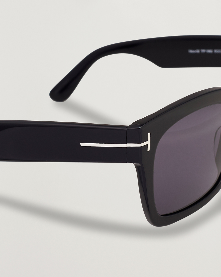 Herren | Tom Ford Nico-02 Sunglasses Shine Black/Smoke | Tom Ford | Nico-02 Sunglasses Shine Black/Smoke