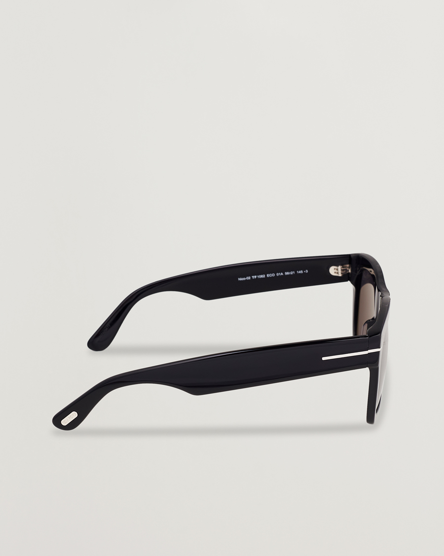 Herren | Tom Ford Nico-02 Sunglasses Shine Black/Smoke | Tom Ford | Nico-02 Sunglasses Shine Black/Smoke