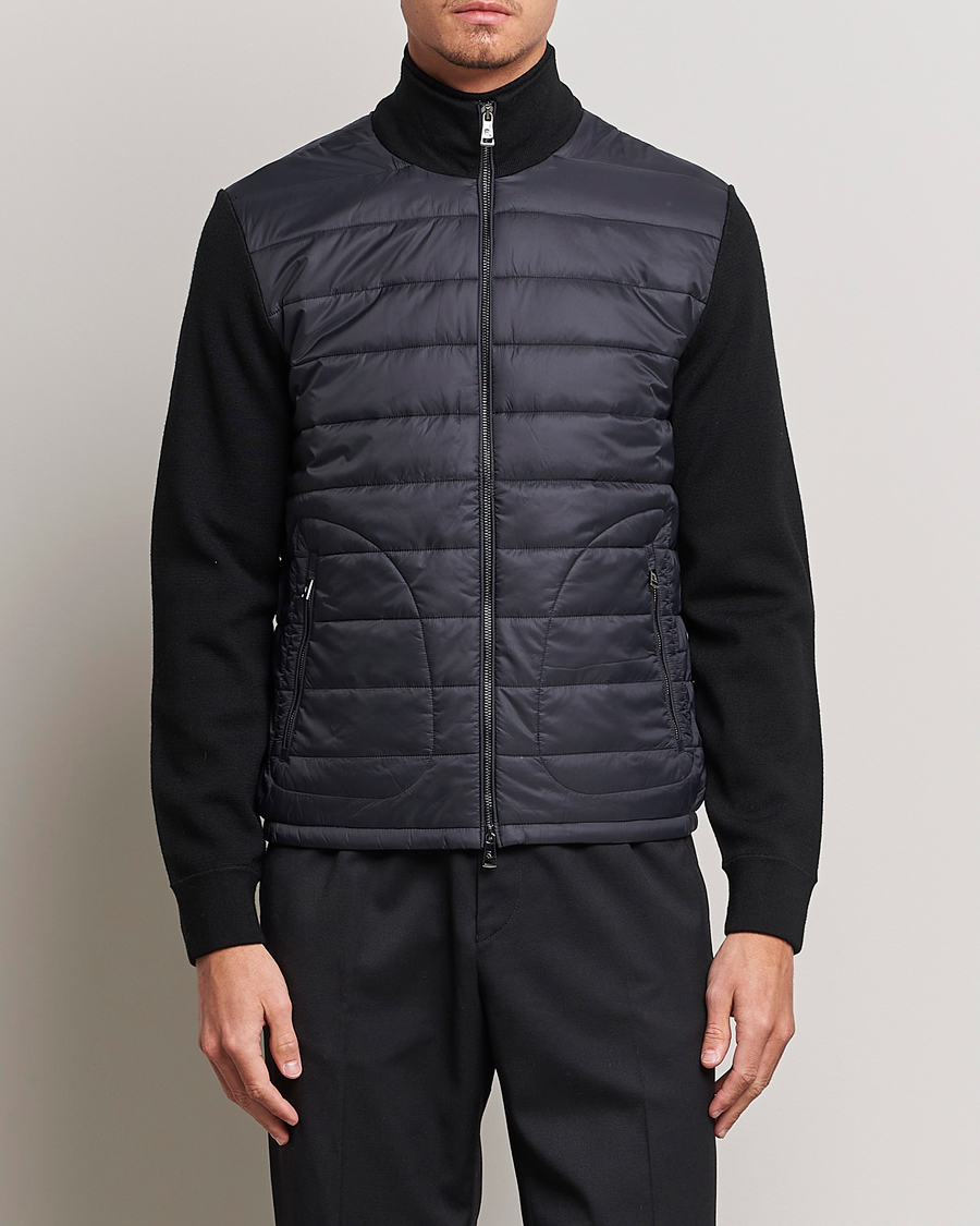 Herren | Jacken | Ralph Lauren Purple Label | Hybrid Zip Jacket Black