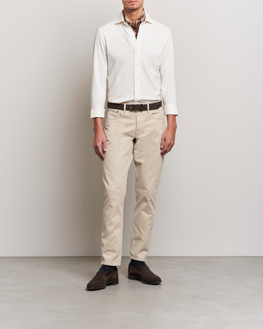 Herren | Hosen | Ralph Lauren Purple Label | Slim Fit 5-Pocket Pants Sand