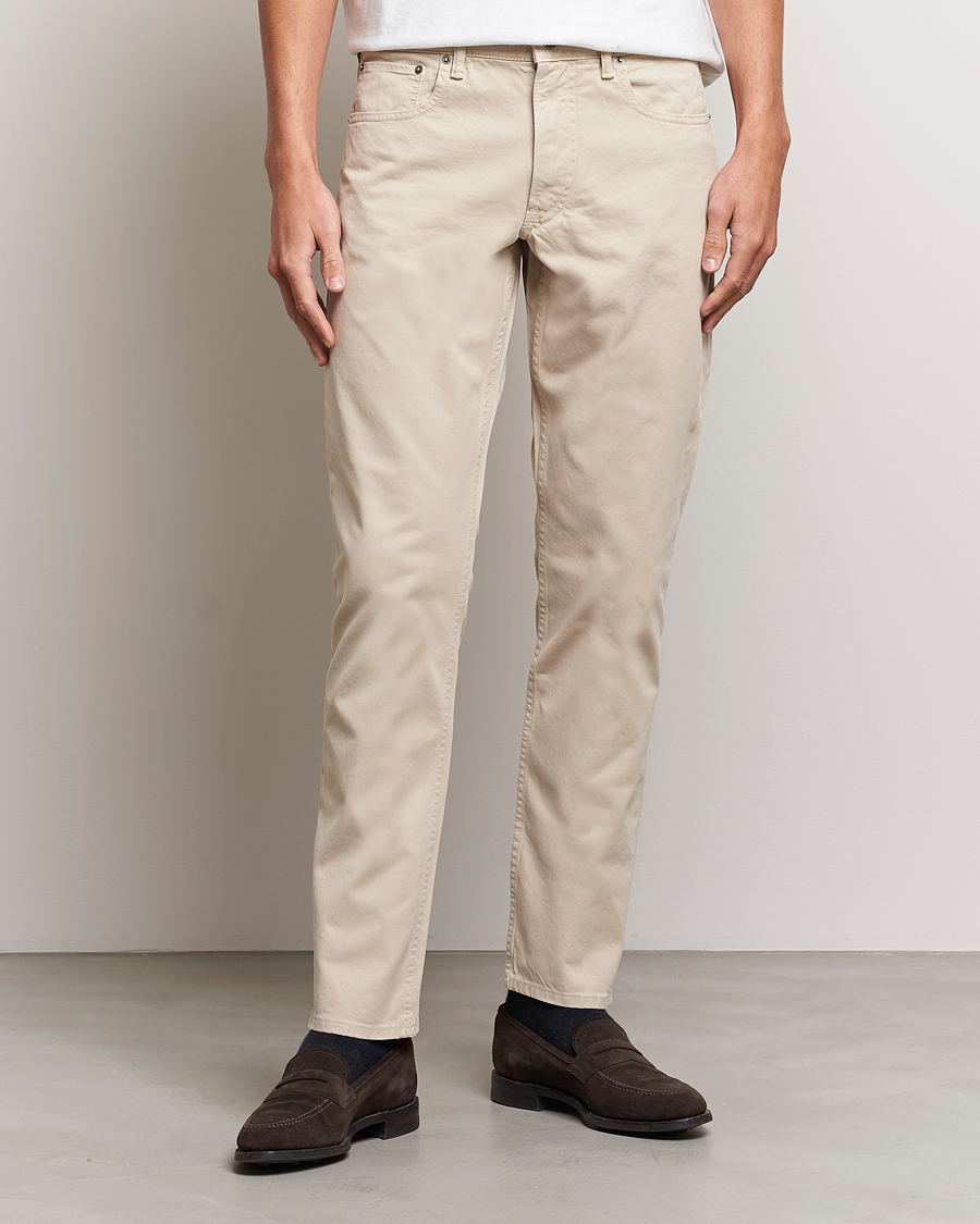 Herren | Hosen | Ralph Lauren Purple Label | Slim Fit 5-Pocket Pants Sand