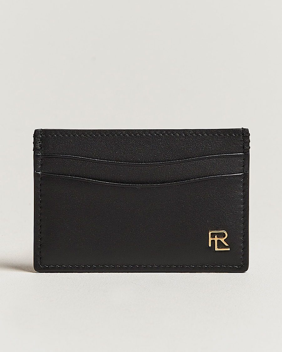 Herren | Ralph Lauren Purple Label Luxe Calf Cardholder Black | Ralph Lauren Purple Label | Luxe Calf Cardholder Black