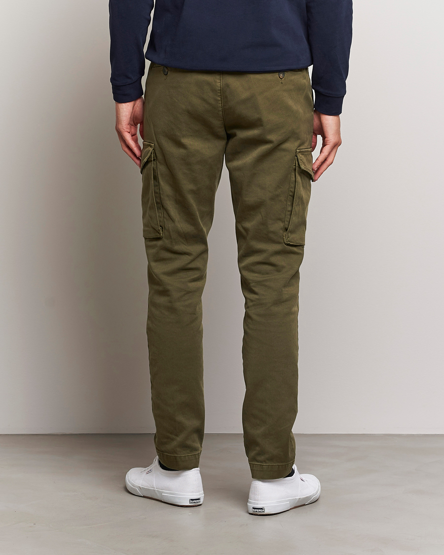 Herren | Hosen | Aeronautica Militare | Cotton Cargo Pants Off Green