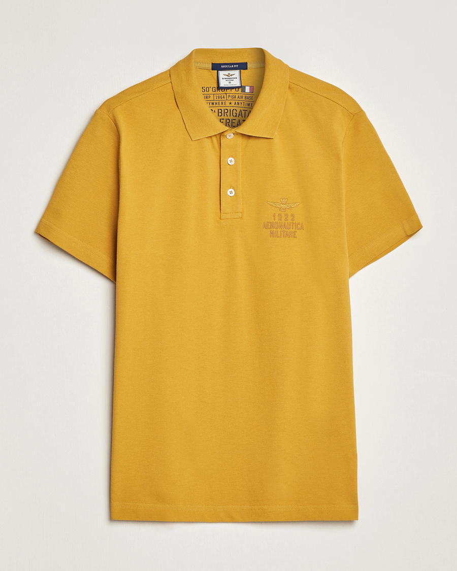 Herren | Poloshirts | Aeronautica Militare | PO1705 Polo Yellow
