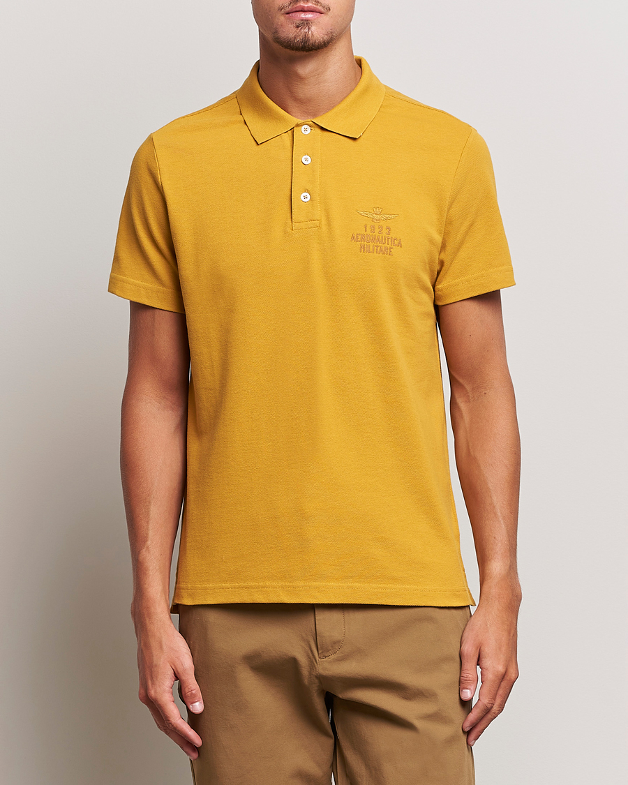 Herren | Poloshirts | Aeronautica Militare | PO1705 Polo Yellow