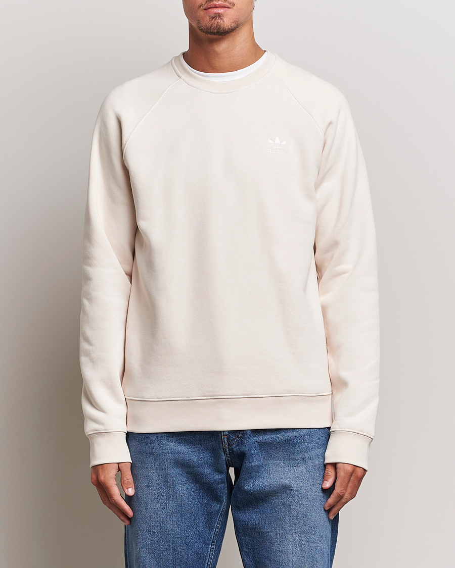 Herren | Pullover | adidas Originals | Essential Crew Neck Sweatshirt Won White