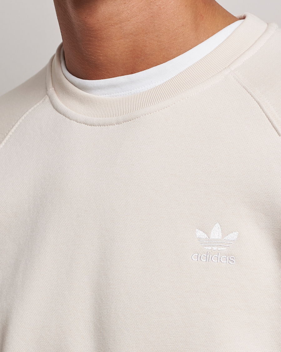 Herren | Pullover | adidas Originals | Essential Crew Neck Sweatshirt Won White