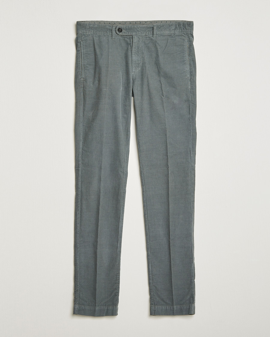 Herren | Hosen | Massimo Alba | Baby Corduroy Trousers Smoke