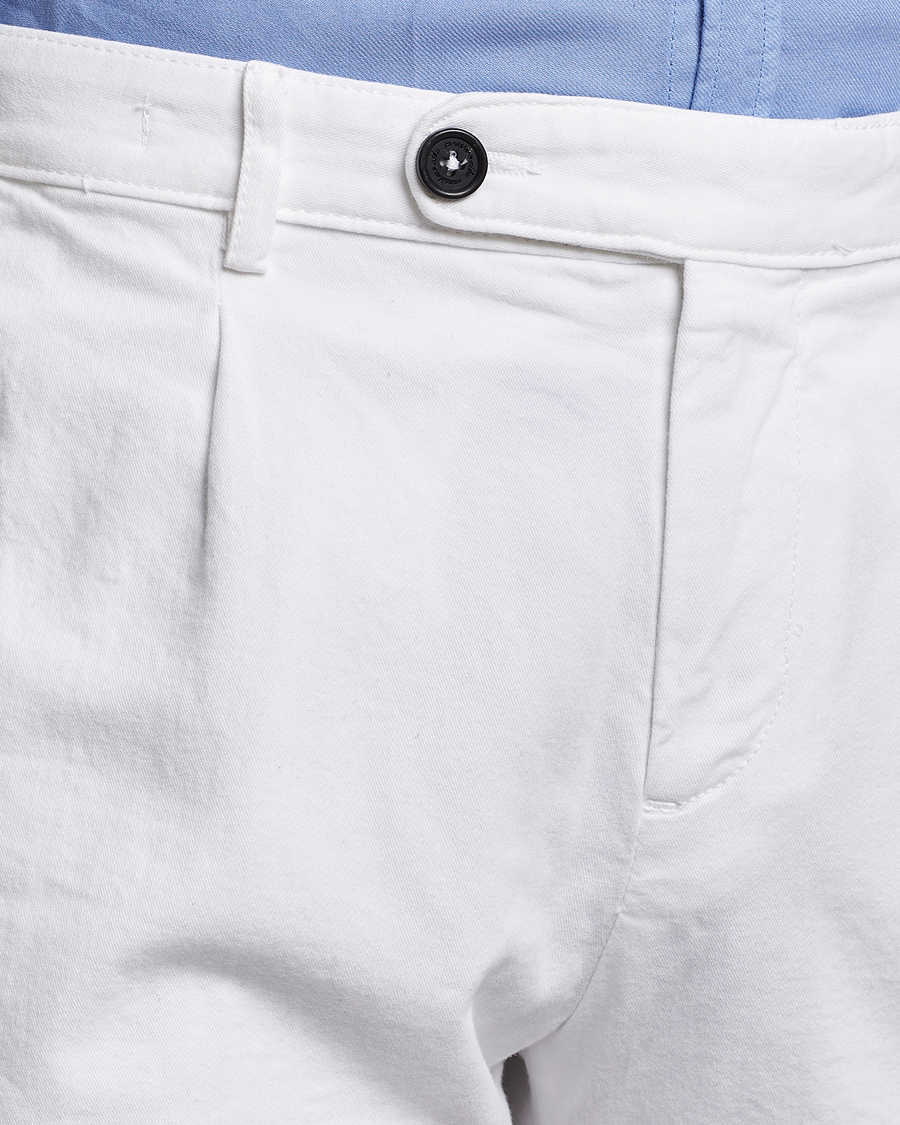 Herren | Hosen | Massimo Alba | Ionio Cotton/Cashmere Trousers White