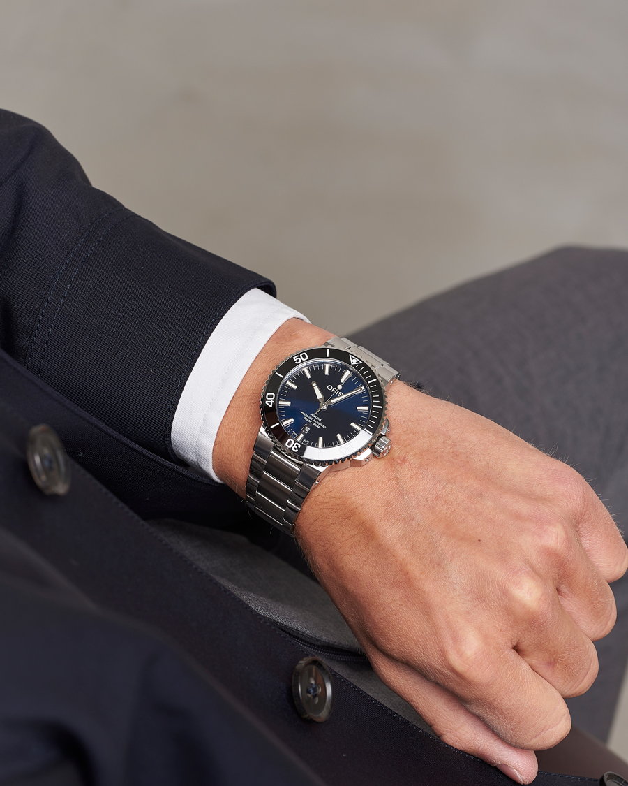 Herren | Oris Aquis Date 43,5mm Blue | Oris | Aquis Date 43,5mm Blue