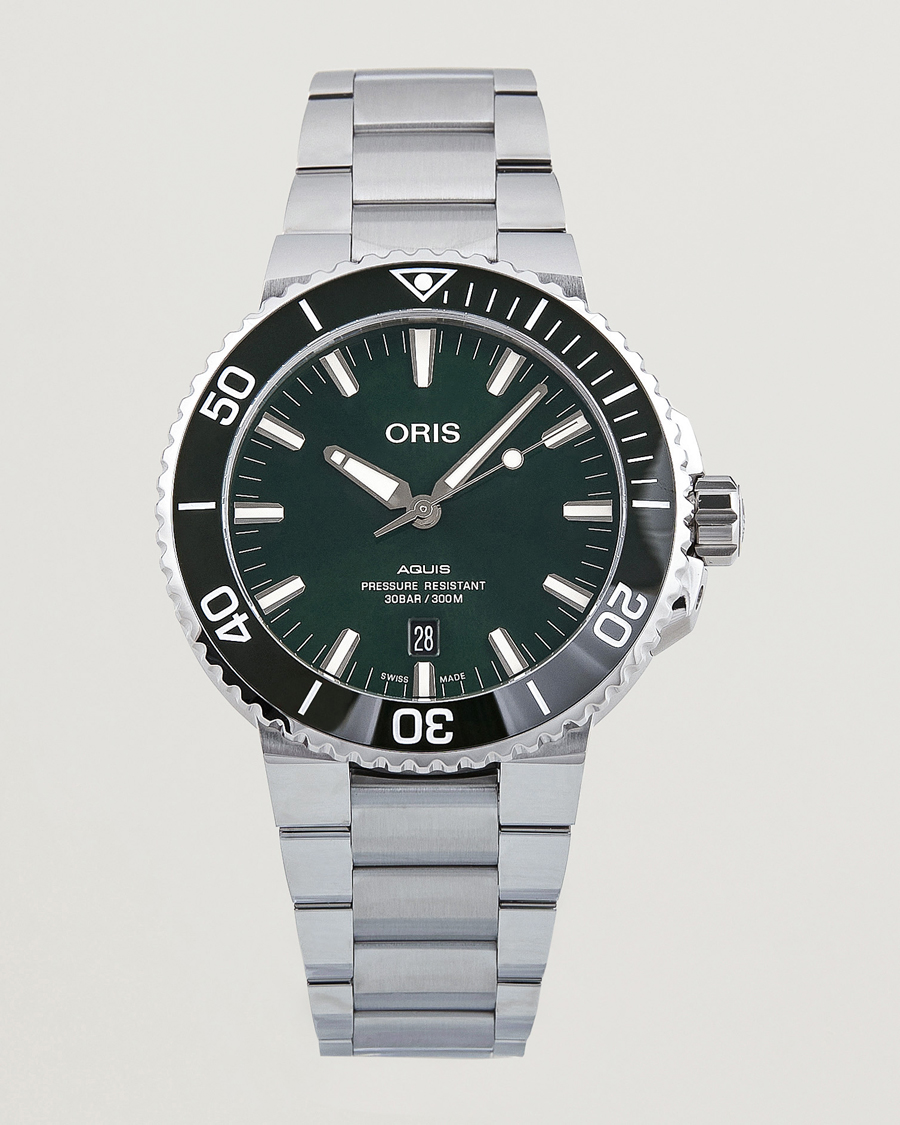 Herren | Oris Aquis Date 43,5mm Green | Oris | Aquis Date 43,5mm Green