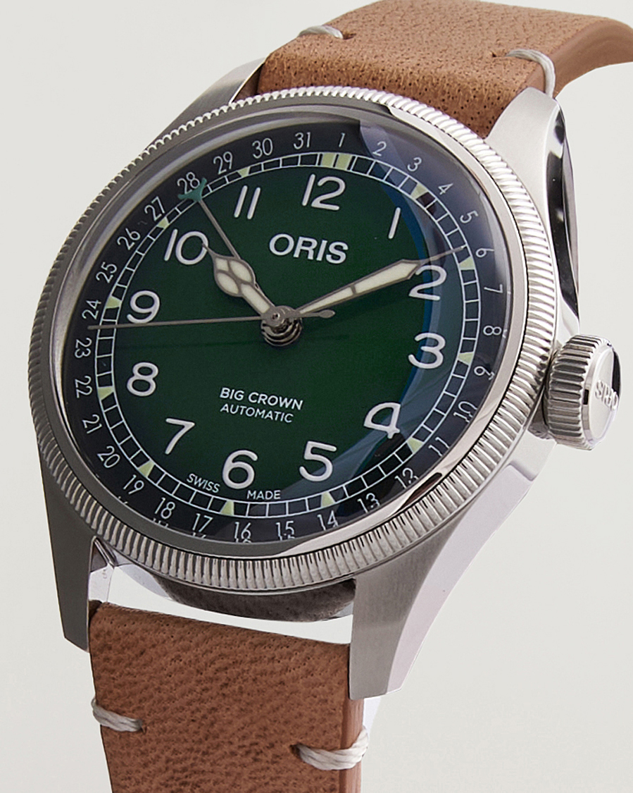 Herren | Oris Big Crown Pointer Date 38mm Green | Oris | Big Crown Pointer Date 38mm Green