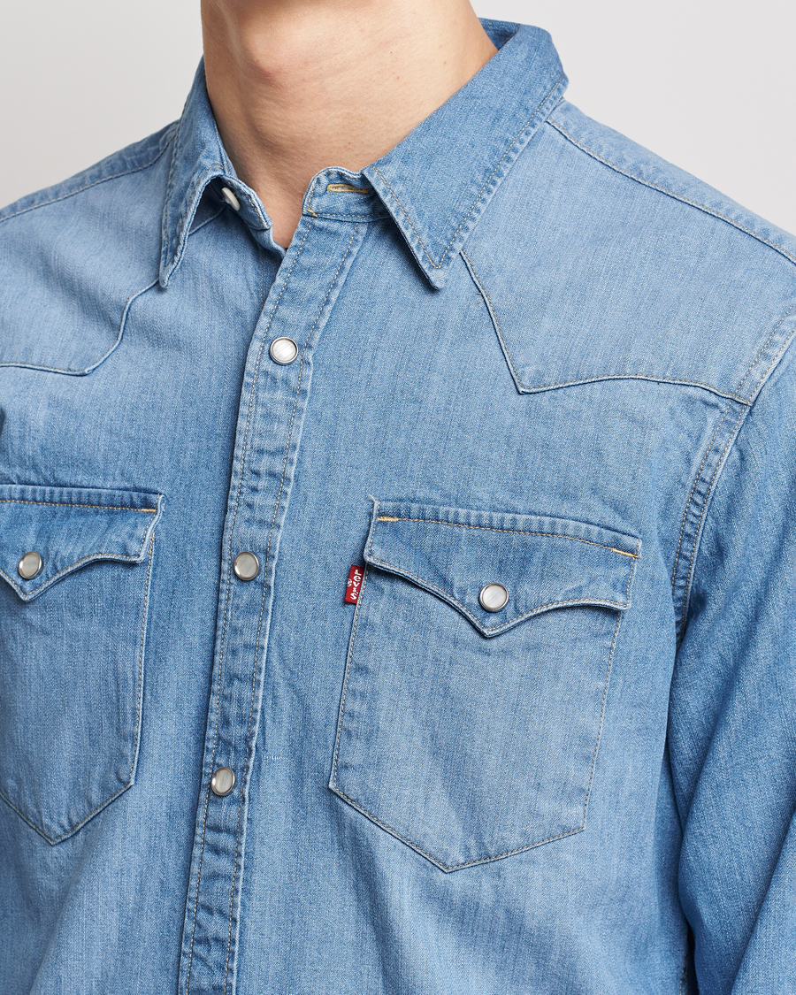 Herren | Hemden | Levi's | Barstow Western Standard Shirt Light Blue
