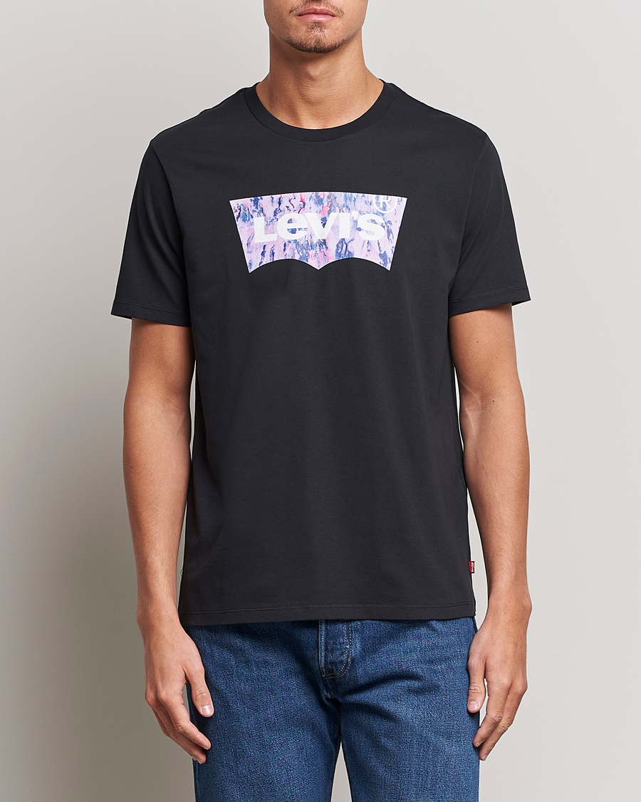 Herren | T-Shirts | Levi's | Crew Neck Graphic T-shirt Black