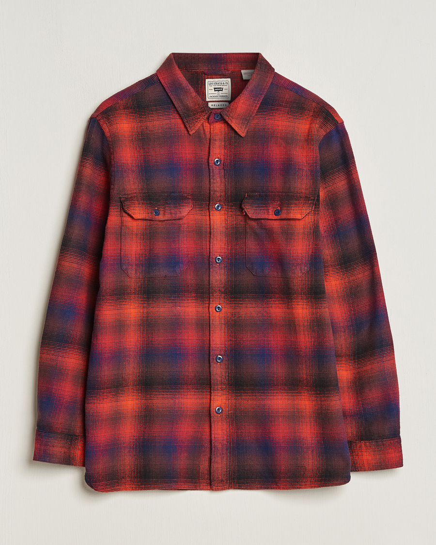 Herren | Hemden | Levi's | Jackson Worker Shirt Red/Black