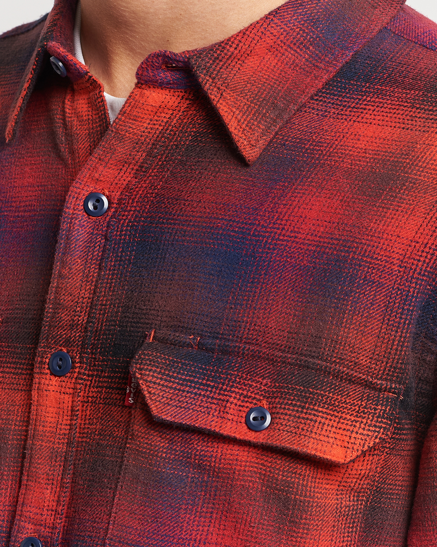 Herren | Hemden | Levi's | Jackson Worker Shirt Red/Black