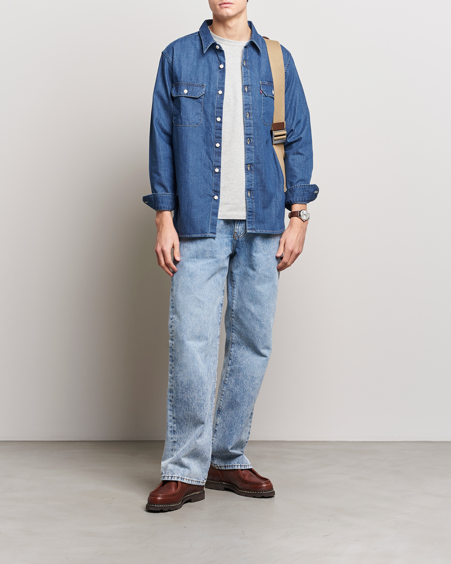 Herren | Hemden | Levi's | Jackson Worker Shirt Sterling Dark Wash