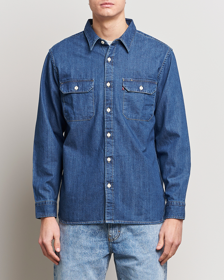 Herren | Hemden | Levi's | Jackson Worker Shirt Sterling Dark Wash