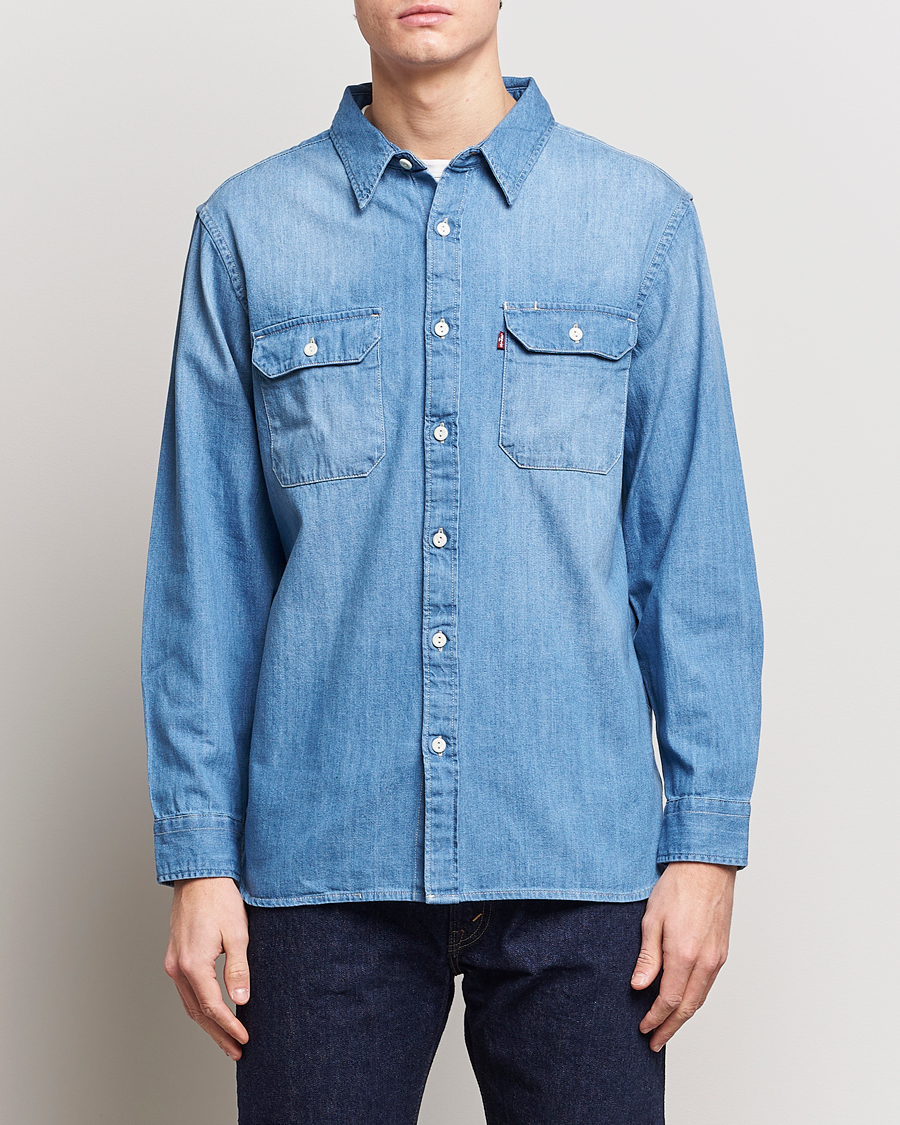 Herren | Hemden | Levi's | Jackson Worker Shirt Franklin Light Wash