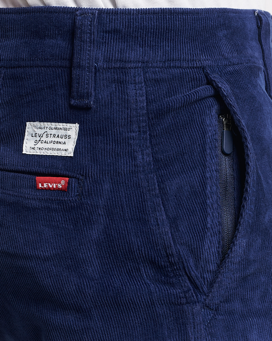 Herren | Hosen | Levi's | Garment Dyed Stretch Corduroy Chino Ocean Cavern
