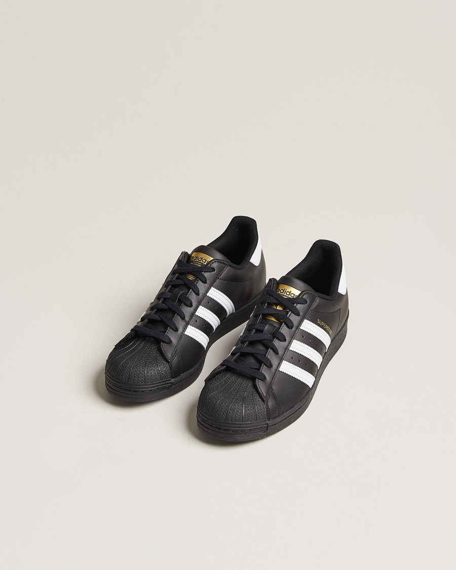 Herren | Schwarze Sneakers | adidas Originals | Superstar Sneaker Black/White