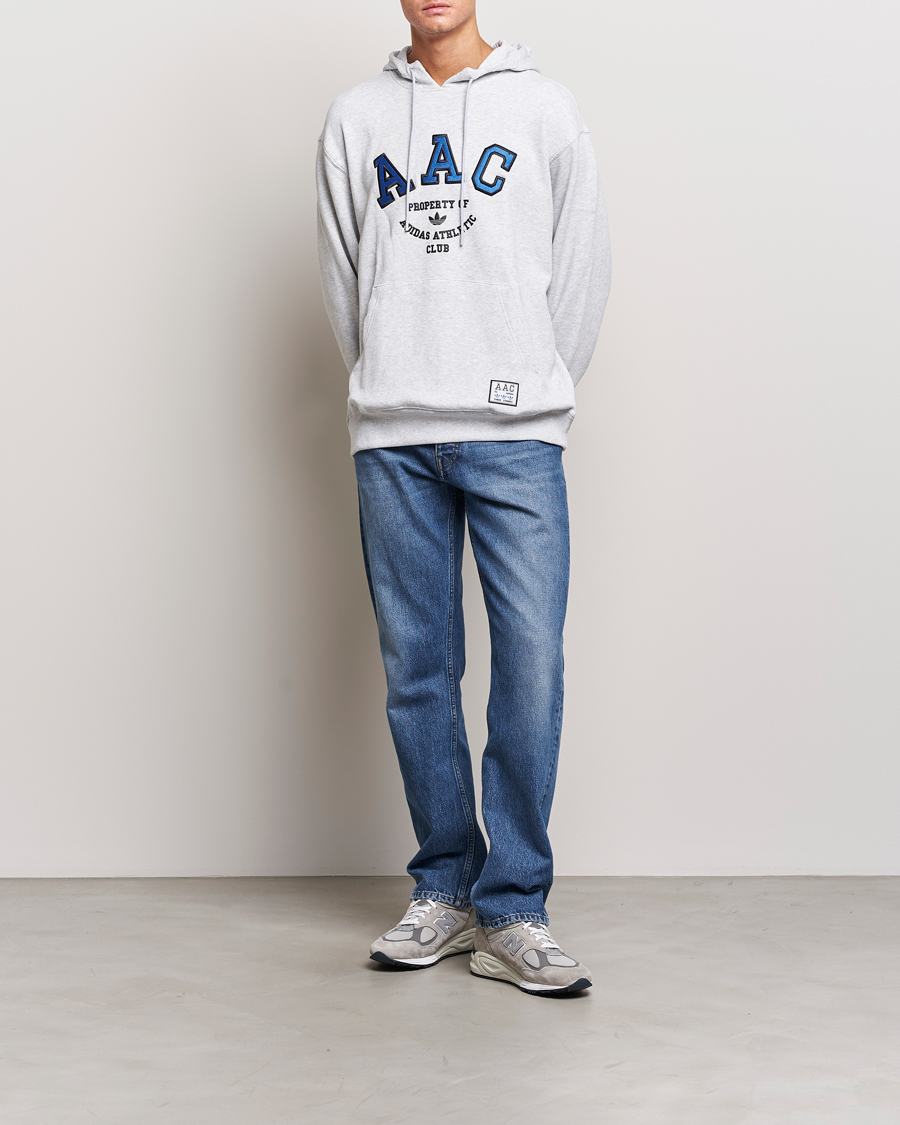 Herren | Pullover | adidas Originals | Hack Logo Hoodie Light Grey