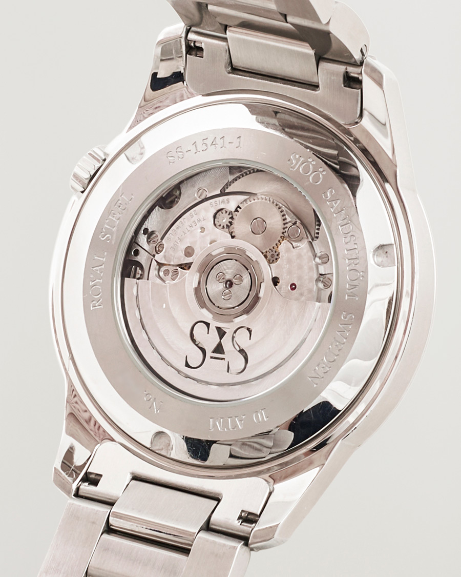 Herren | Sjöö Sandström Pre-Owned Royal Steel Classic 41mm | Sjöö Sandström Pre-Owned | Royal Steel Classic 41mm