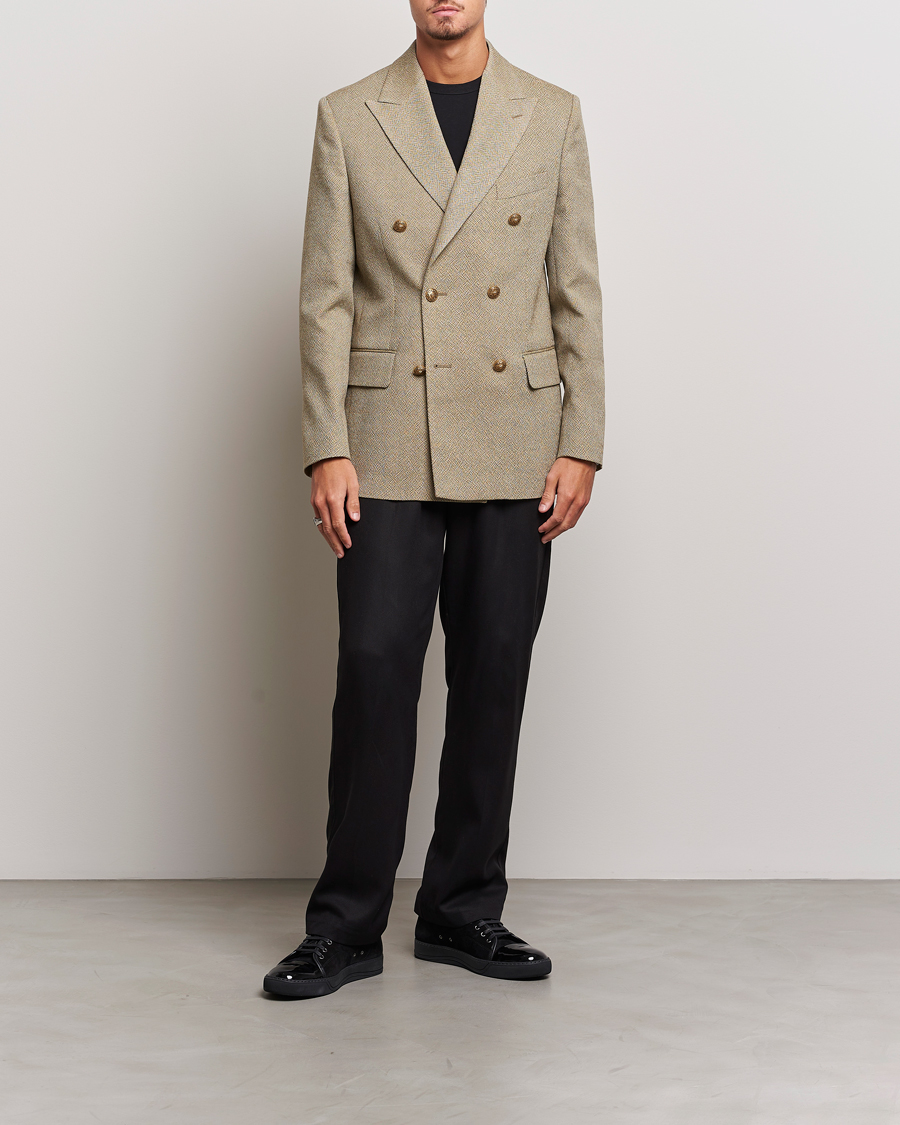 Herren | Sakkos | Golden Goose | Deluxe Brand Double Breasted Blazer Beige